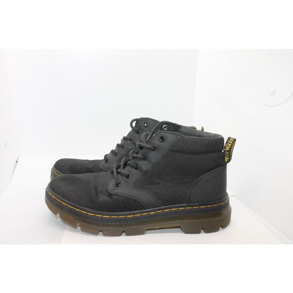 Dr. Martens Bonny Black Nylon Boots sz 38 EU/ US 6 Mens or 8 Womens - Picture 1 of 5